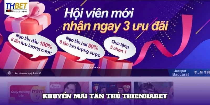 Khuyến Mãi Thienhabet 1 Khuyến mãi Thienhabet dành cho tân thủ